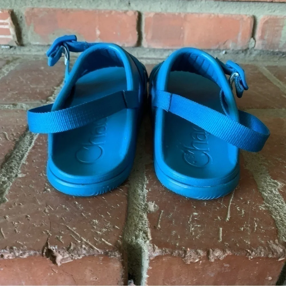 Chaco Kids Chillos Sport Sandal in Blue Sz 4